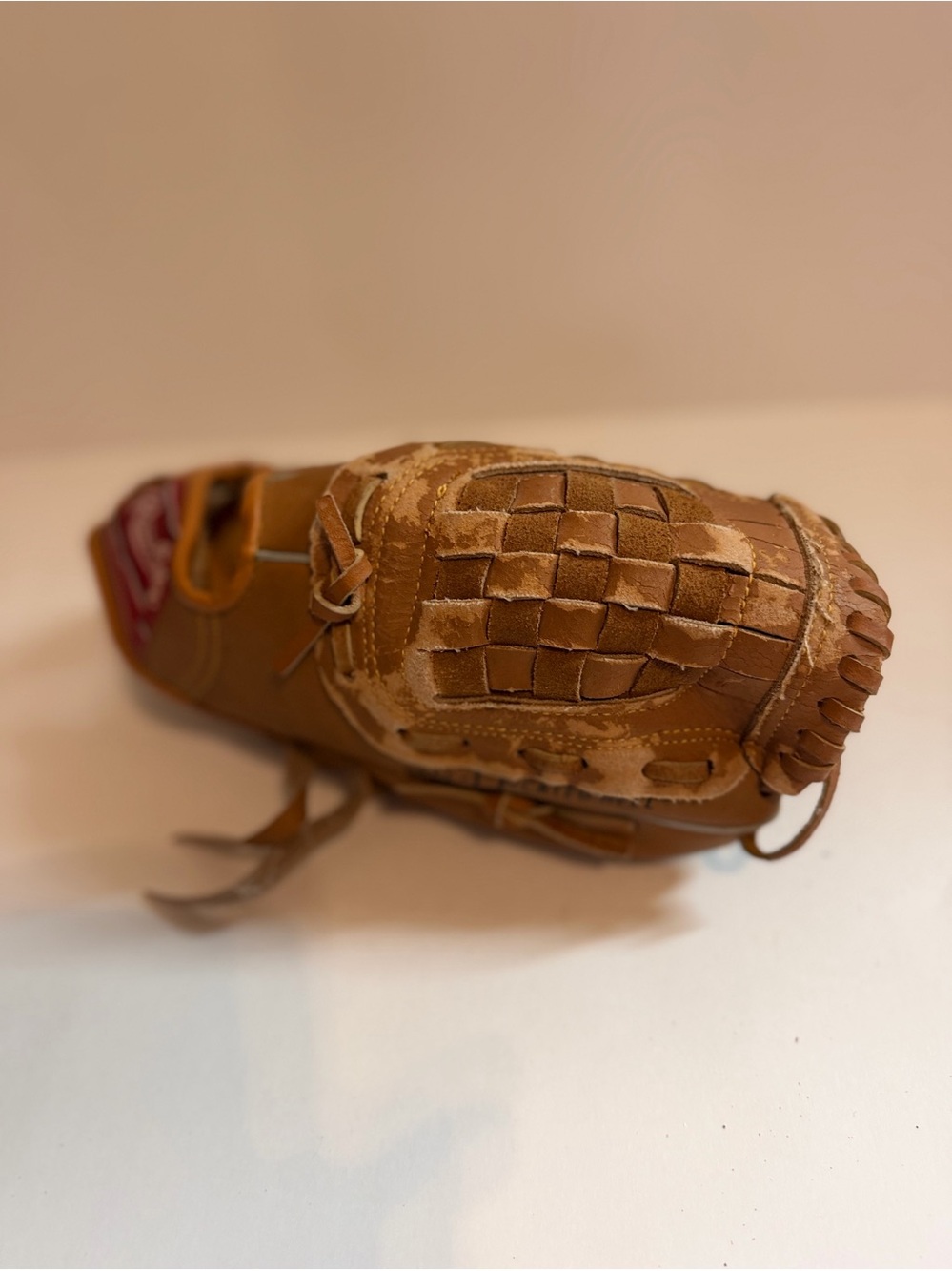 Rawlings RBG100 10” Brown Leather Baseball Glove Ken Griffey Jr